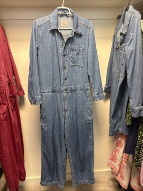 Levi’s Denim Women’s Heritage Playdate Jumpsuit - Light Blue